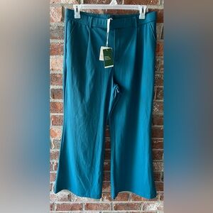 NWT Halara Teal Wide-Leg Dress Pants size X-Large